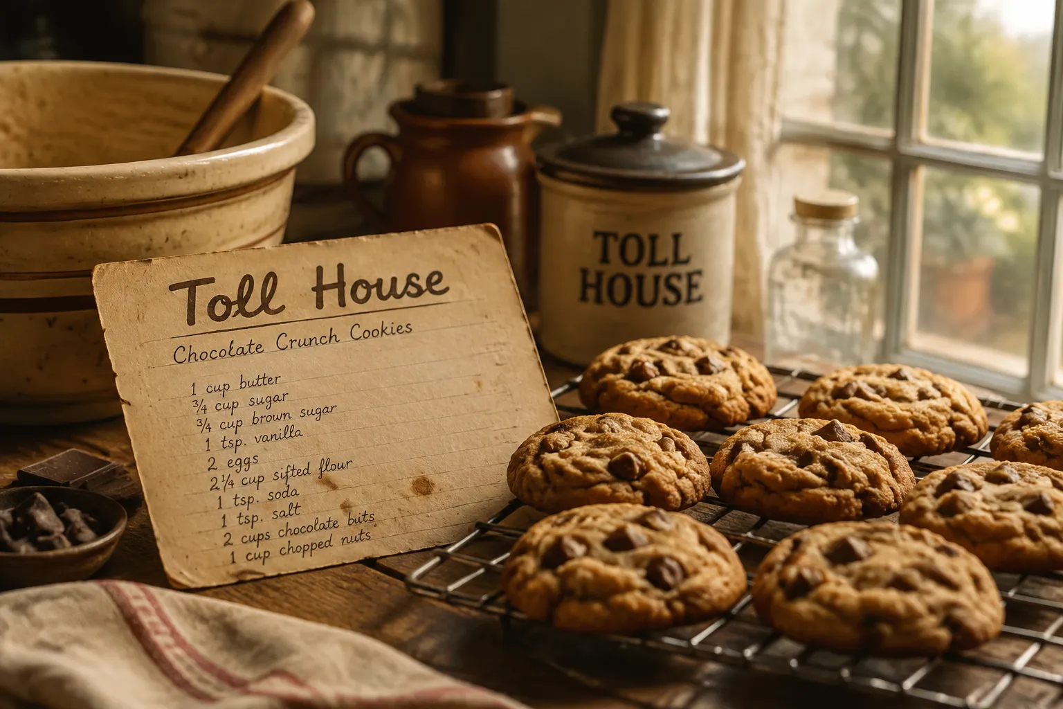 Who Invented the Chocolate Chip Cookie?