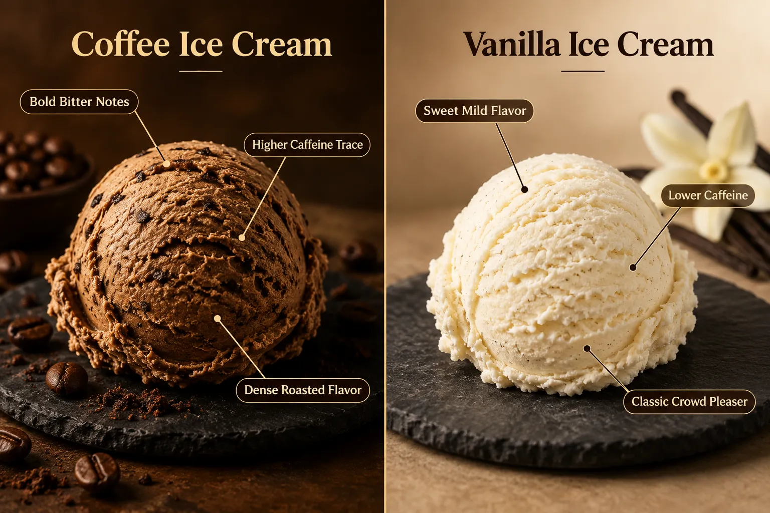 Coffee Ice Cream vs. Regular Ice Cream: How Does the Taste Compare?