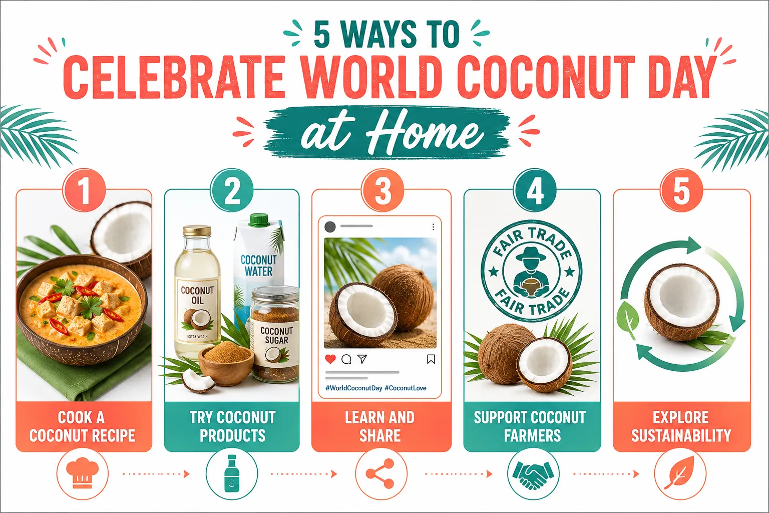 How to Celebrate World Coconut Day at Home