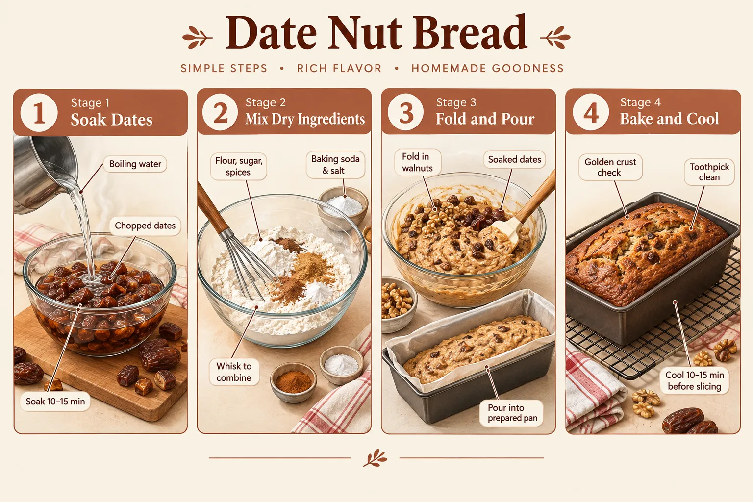 How to Make Date Nut Bread: A Classic Recipe