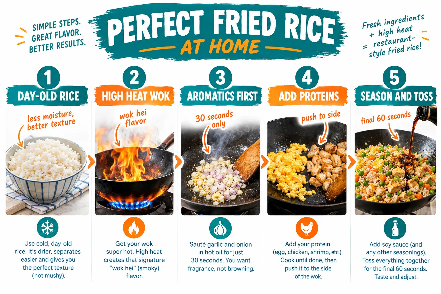 How to Make Fried Rice at Home (Easy Method)
