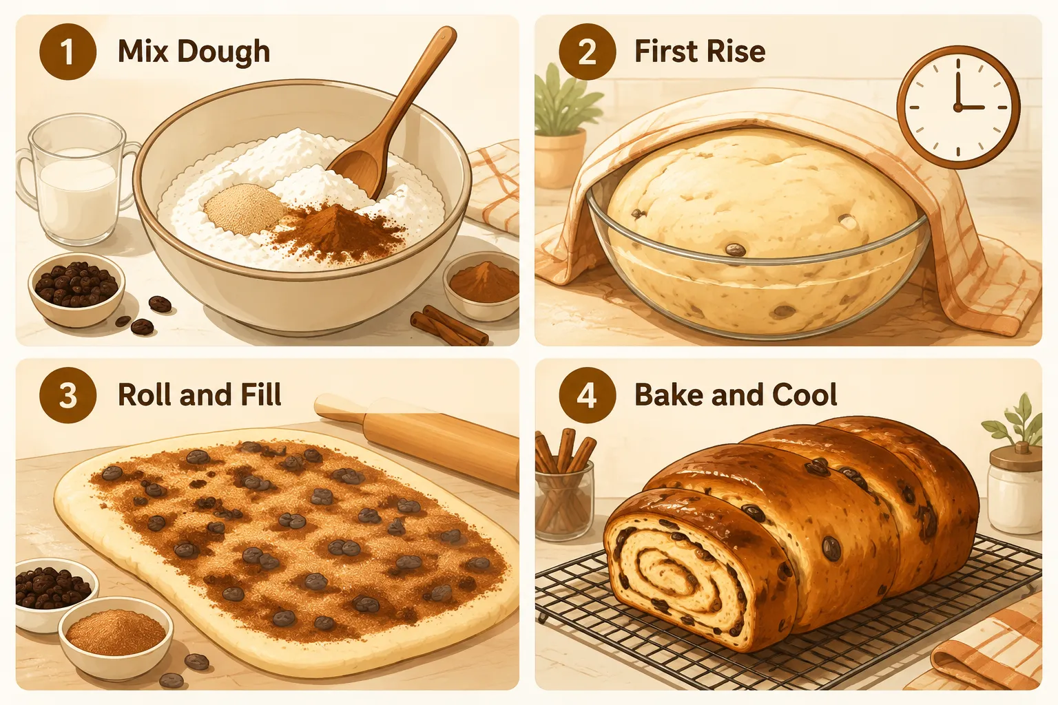 How to Make Homemade Cinnamon Raisin Bread: A Reliable Recipe