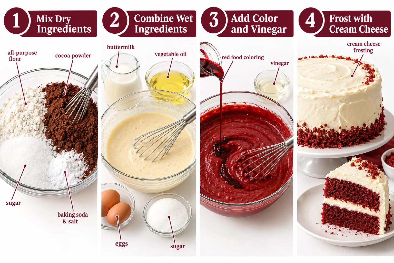 Is Red Velvet Cake Just Chocolate Cake with Food Coloring?
