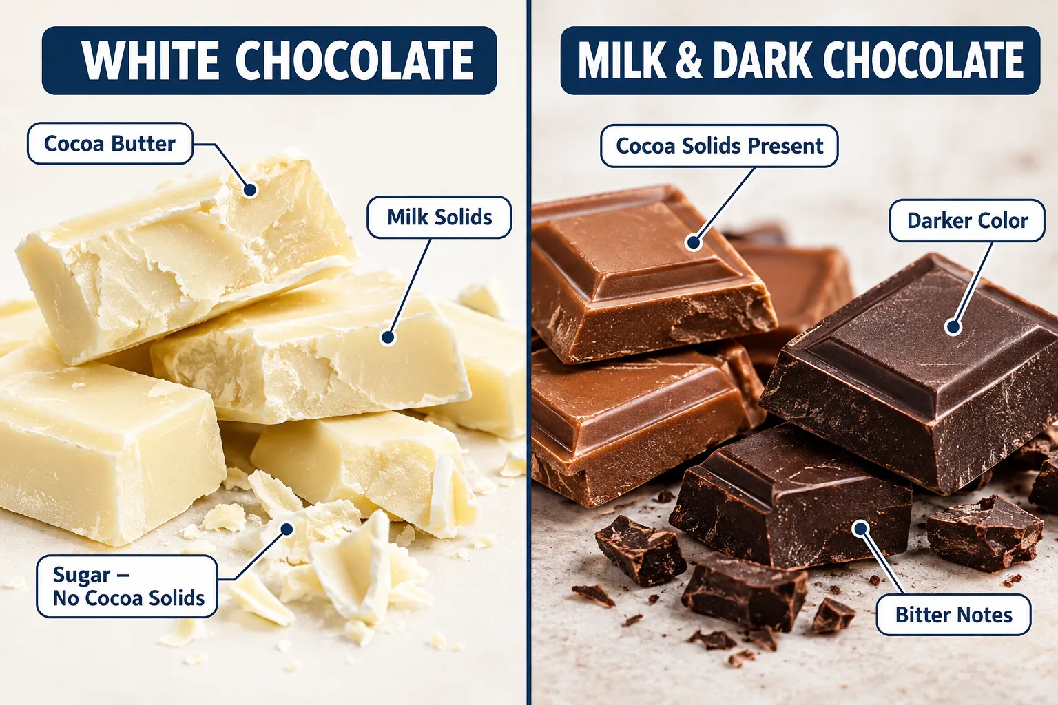 Is White Chocolate Actually Chocolate?