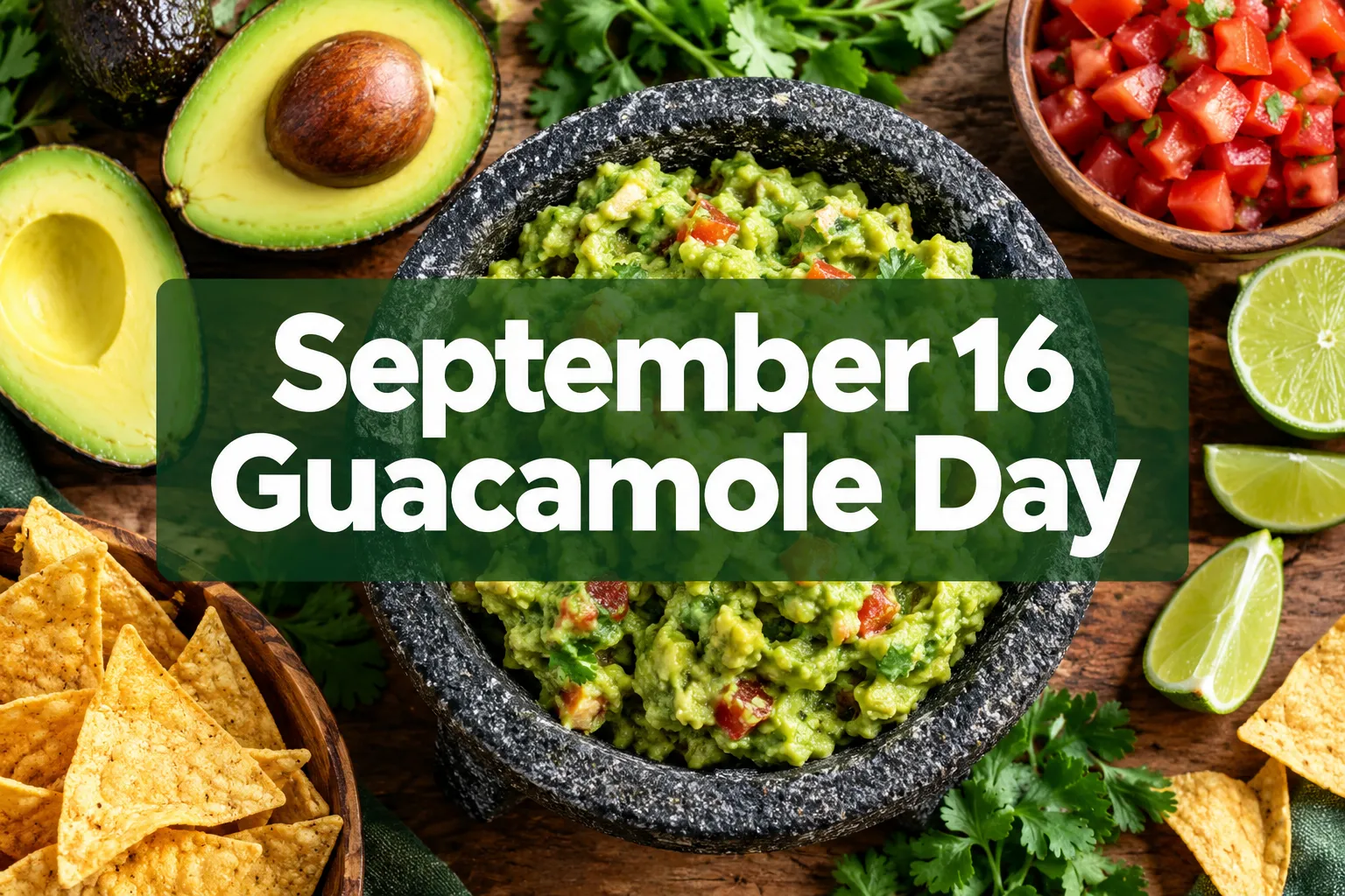 September 16 Guacamole Day