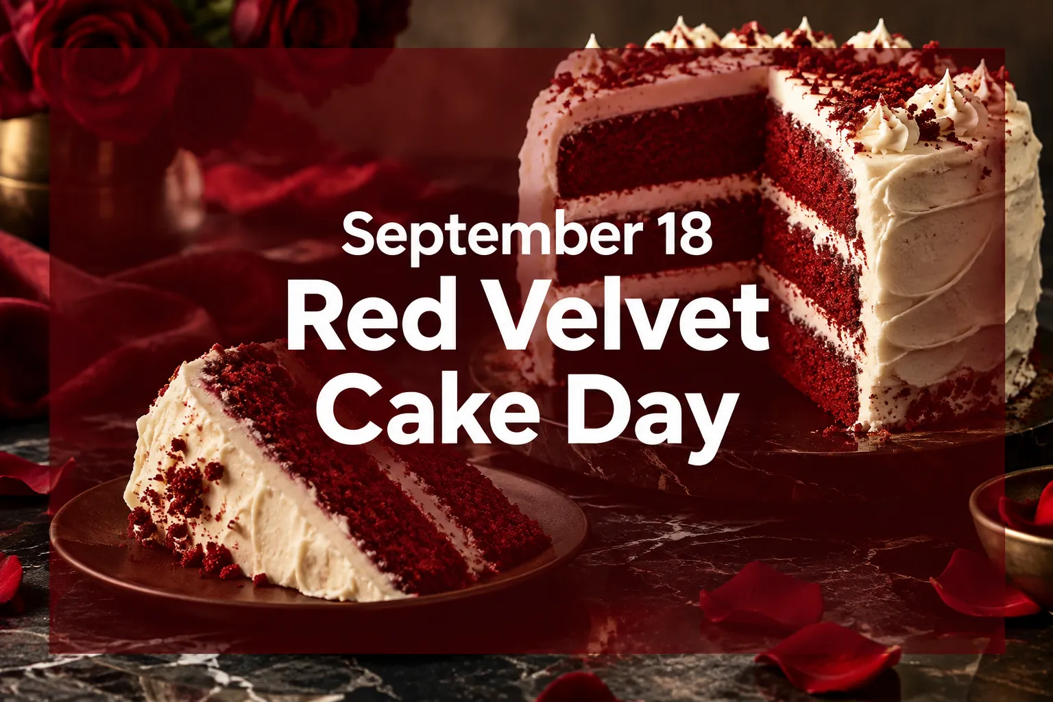 September 18 Red Velvet Cake Day