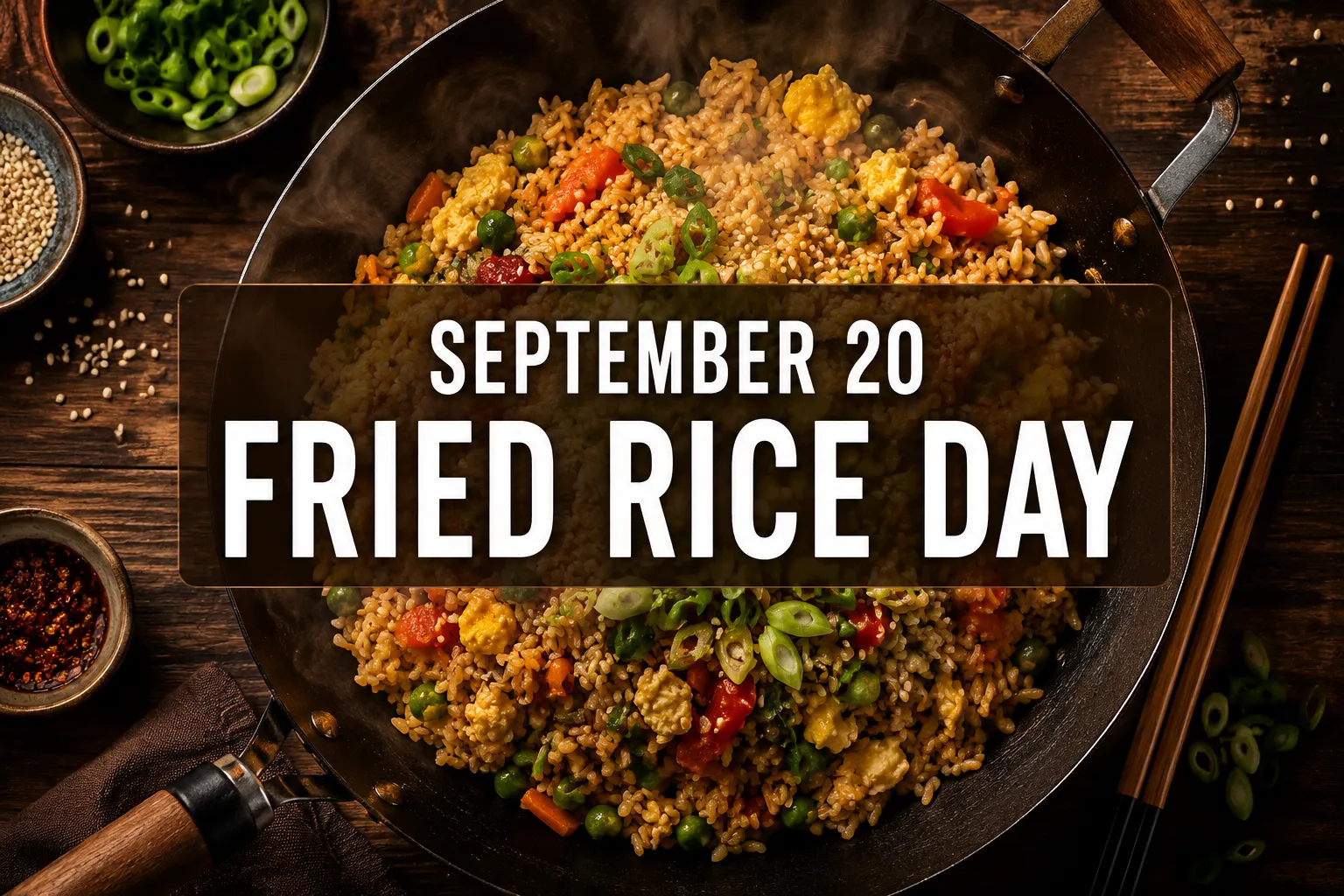 September 20 Fried Rice Day