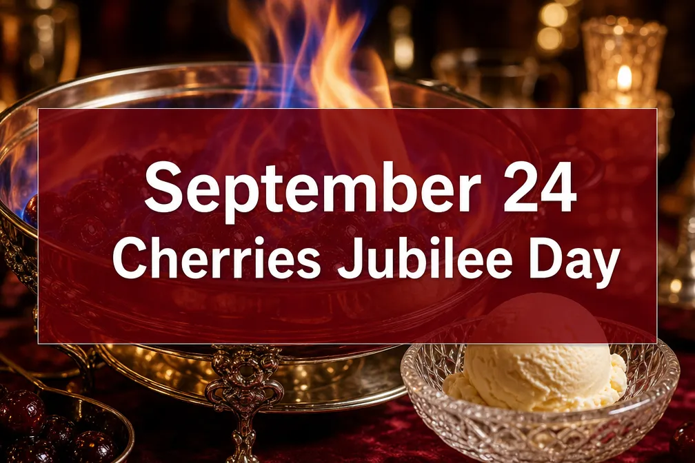 September 24 Cherries Jubilee Day