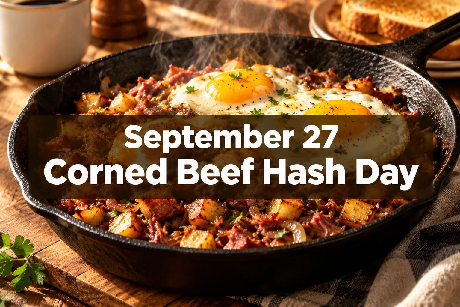 September 27 Corned Beef Hash Day