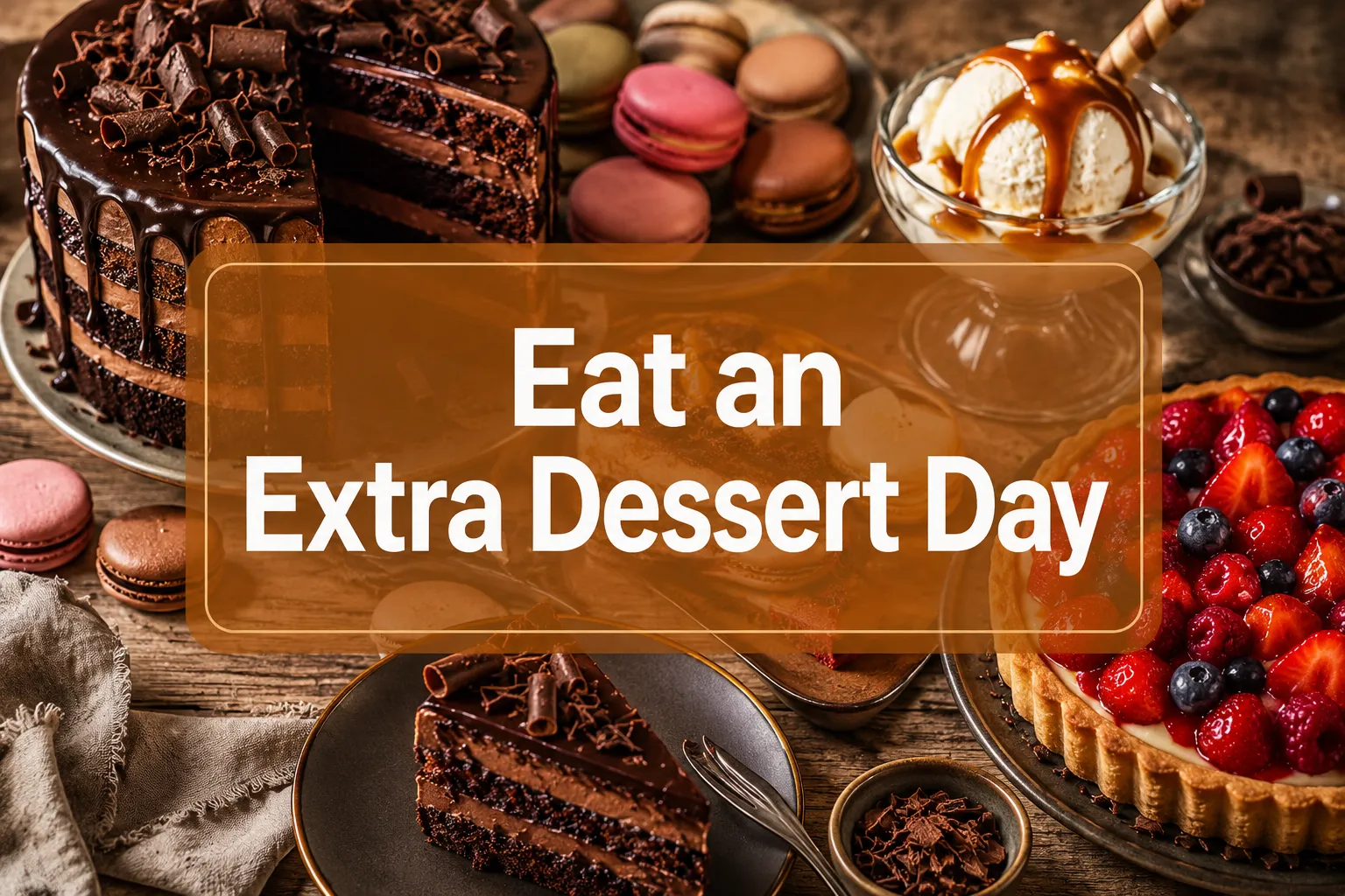 September 4 Eat an Extra Dessert Day