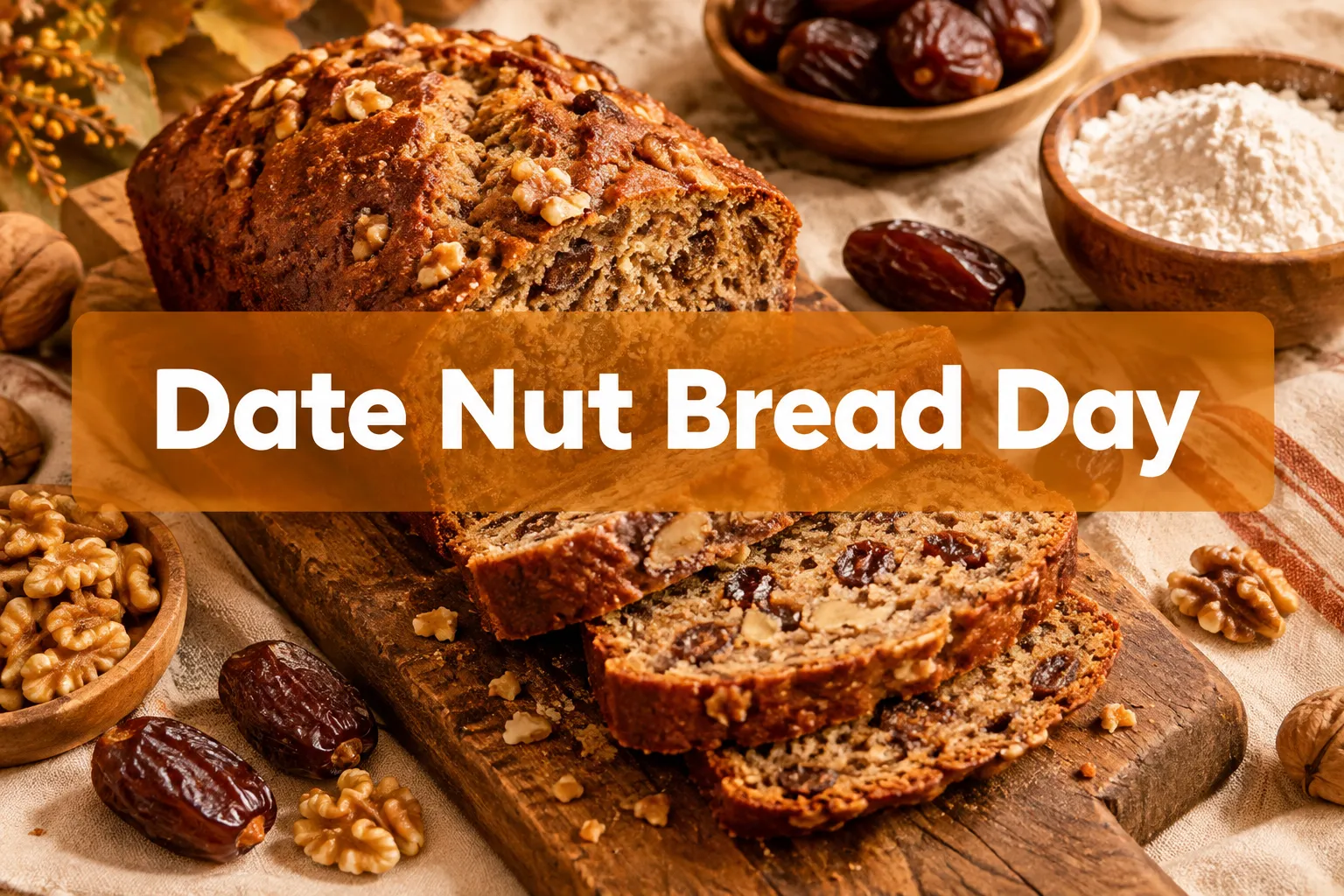 September 8 Date Nut Bread Day