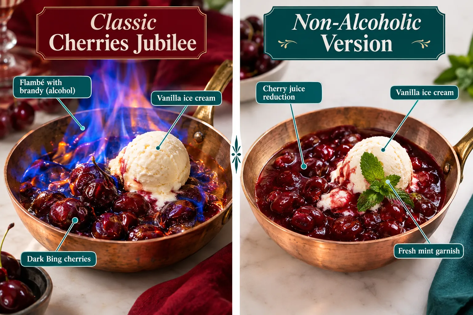 What Cherries Work Best for Cherries Jubilee?