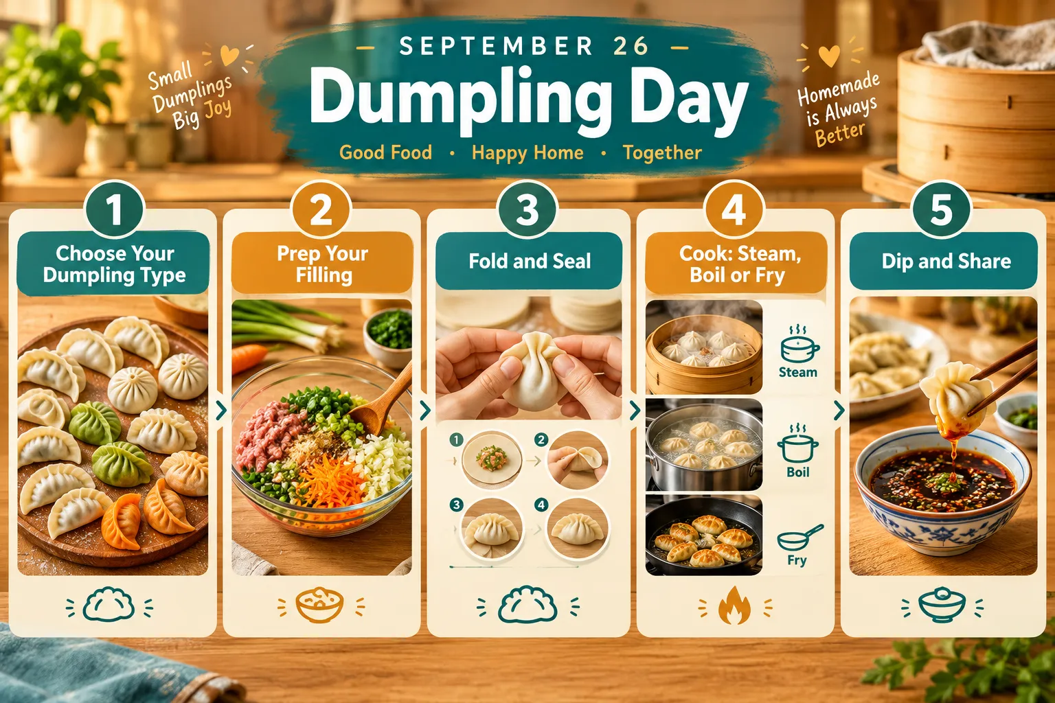 What Types of Dumplings Are Best for Dumpling Day?