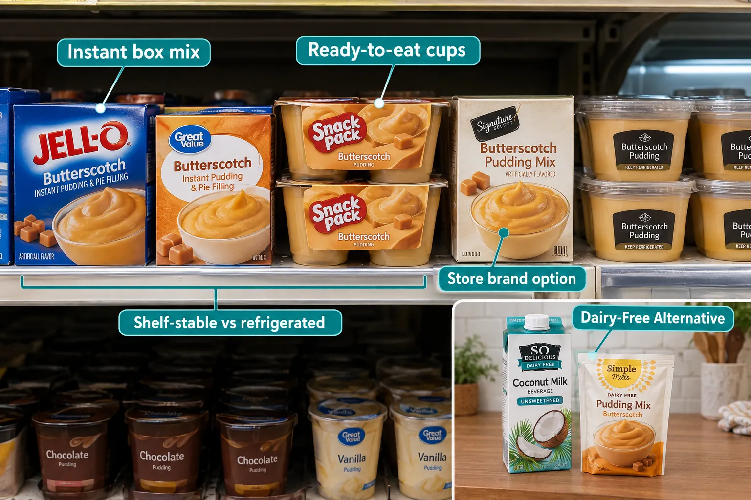 Where to Buy Butterscotch Pudding and What It Costs