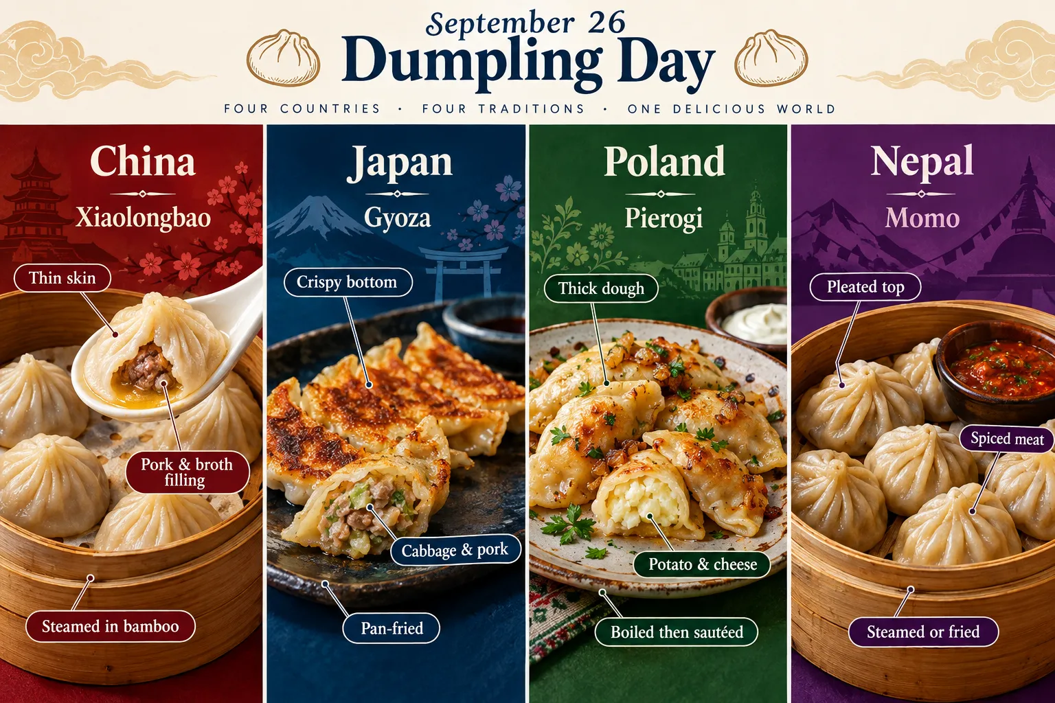Where to Buy Dumplings on September 26 and Dumpling Day Deals