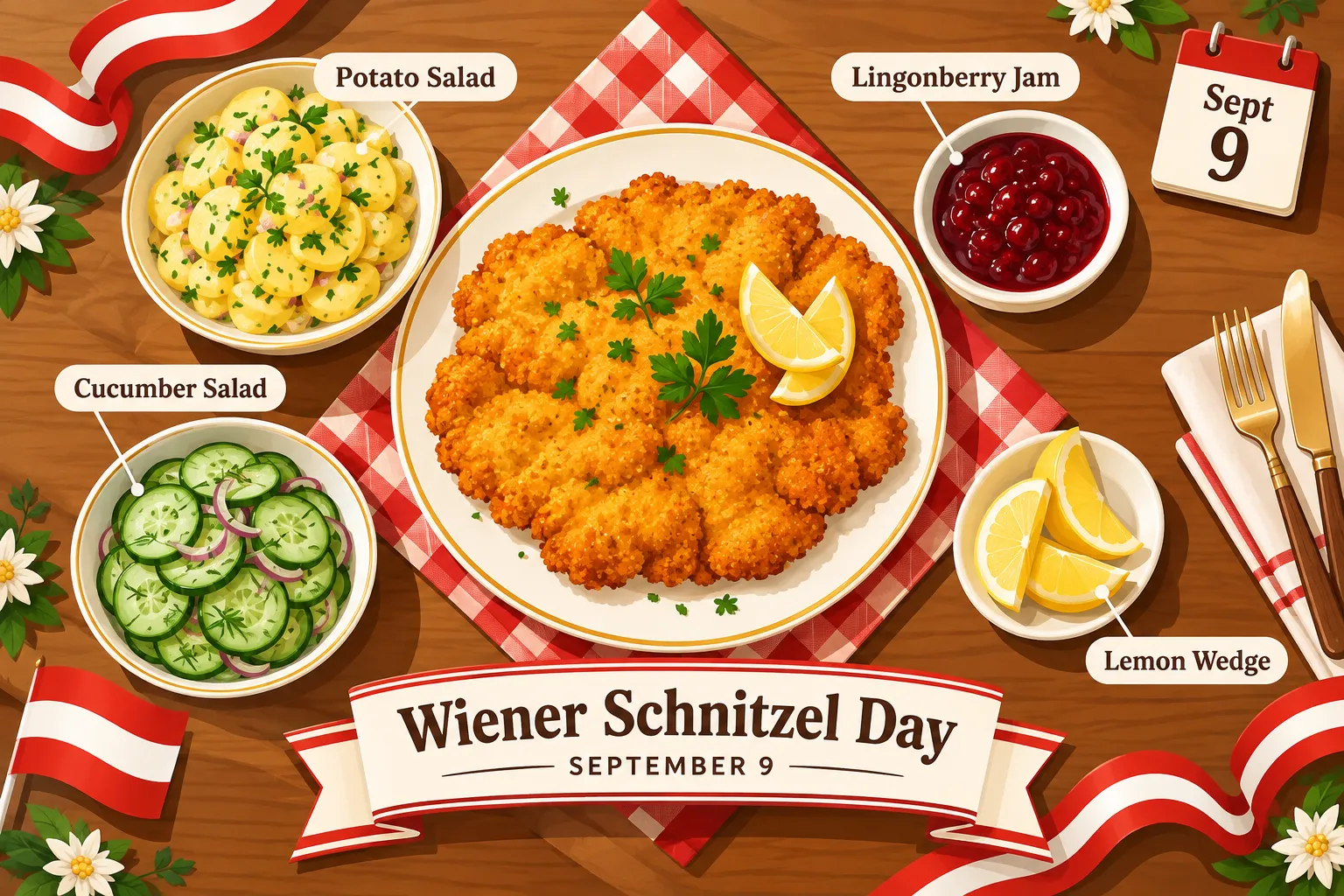 Where to Eat Wiener Schnitzel on September 9 and Deals to Look For