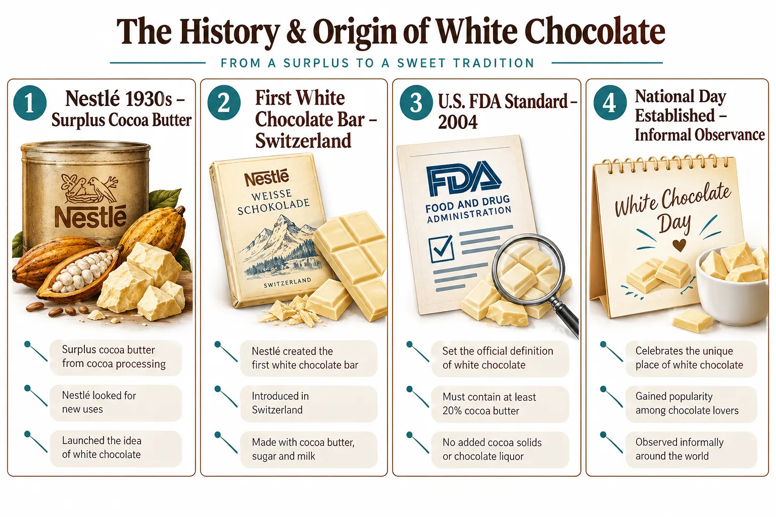 White Chocolate Day History and Origin