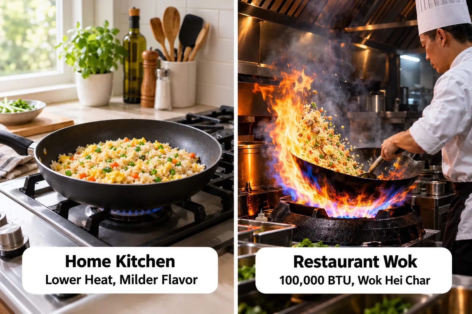 Why Does Fried Rice Taste Better From Restaurants?