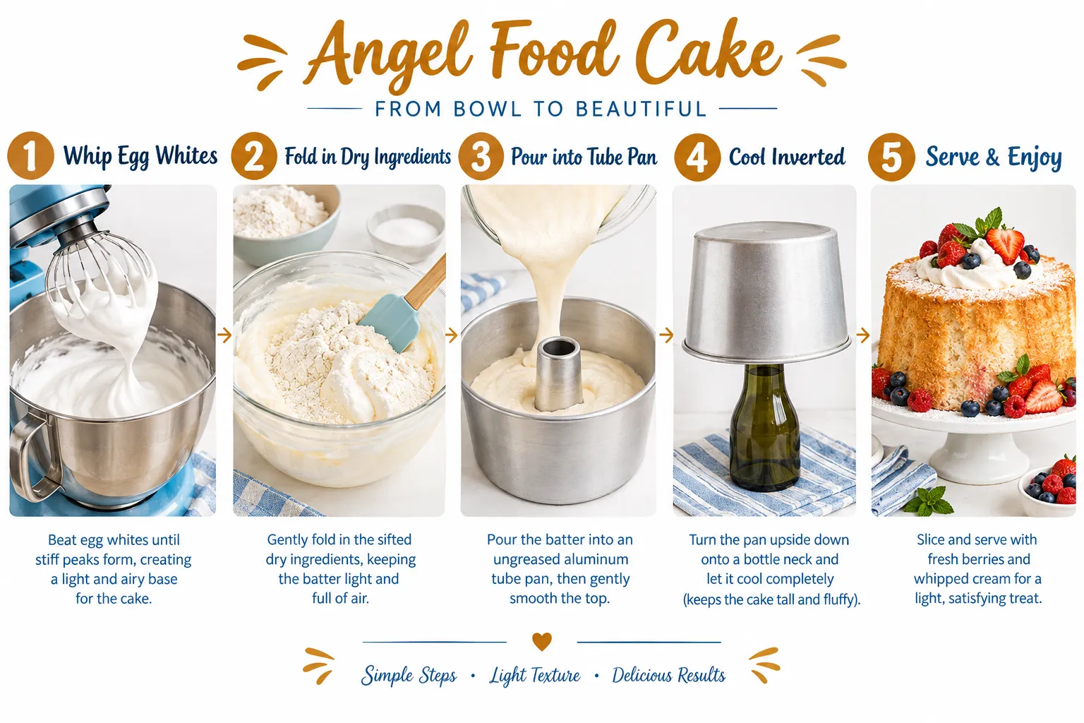 How to Make Angel Food Cake from Scratch