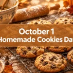 October 1 Homemade Cookies Day