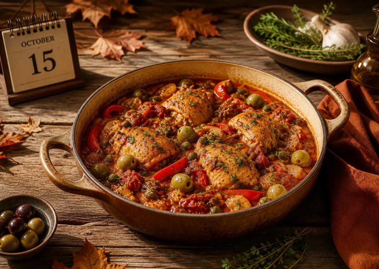 October 15 Chicken Cacciatore Day: History, Recipes, and How to Celebrate