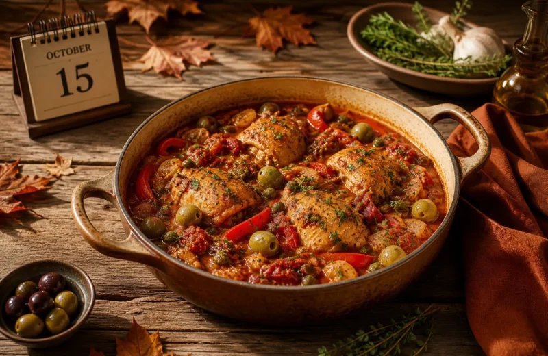 October 15 Chicken Cacciatore Day: History, Recipes, and How to Celebrate
