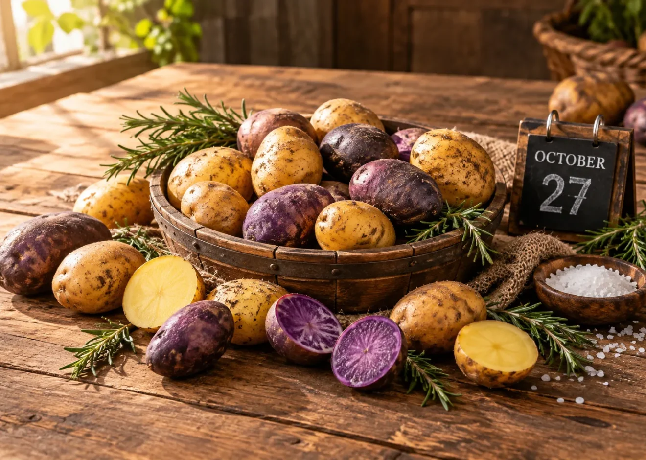October 27 National Potato Day: History, Recipes, and How to Celebrate