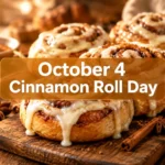 October 4 Cinnamon Roll Day