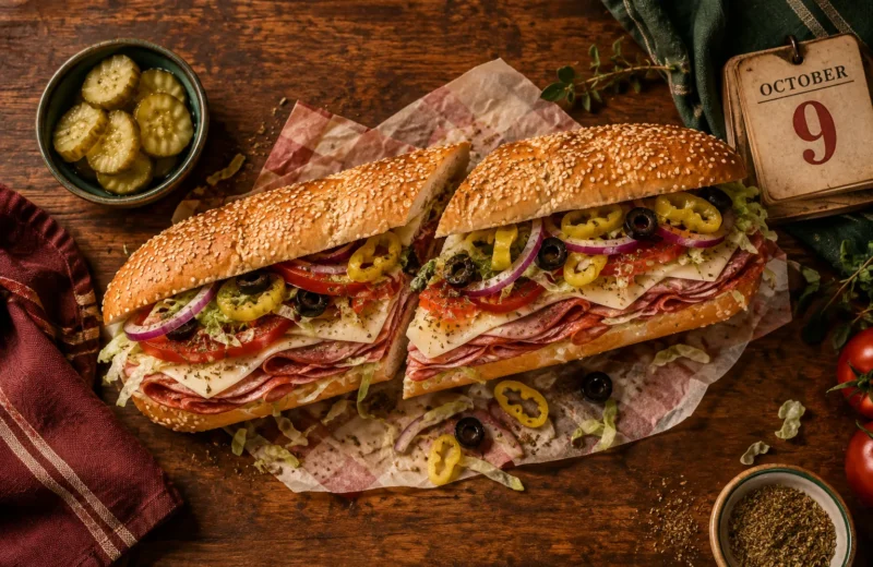 October 9 Submarine Hoagy Day: History, Recipes, and How to Celebrate in 2026