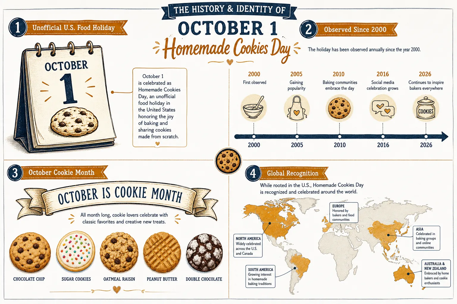 What Is October 1 Homemade Cookies Day?