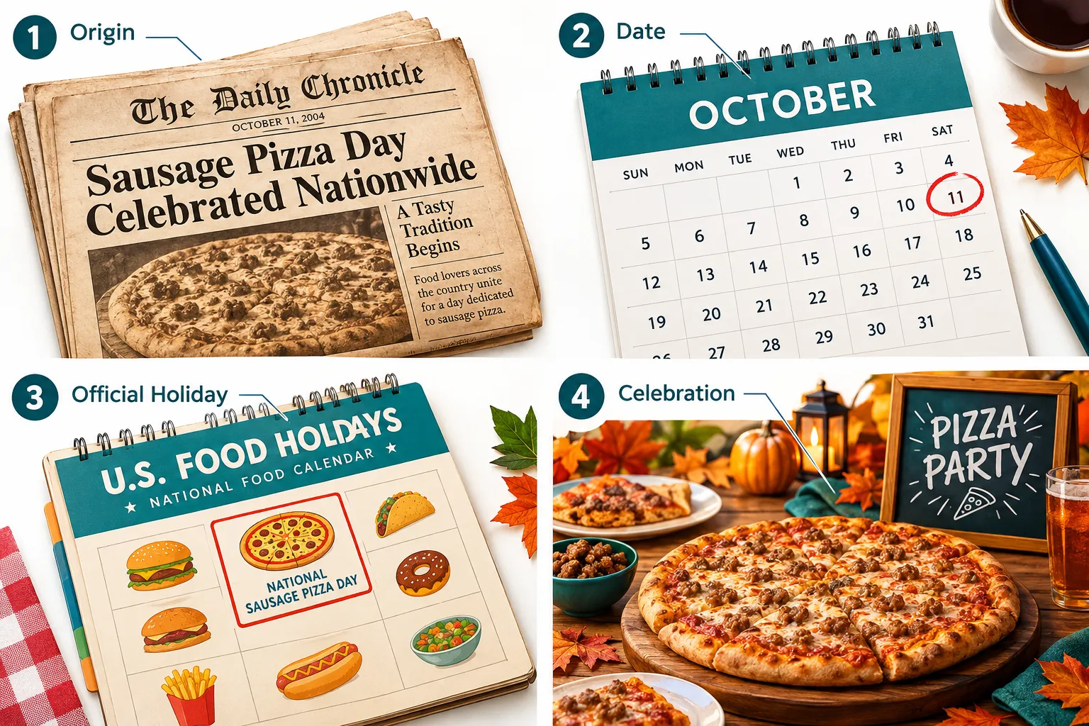 What Is October 11 Sausage Pizza Day?