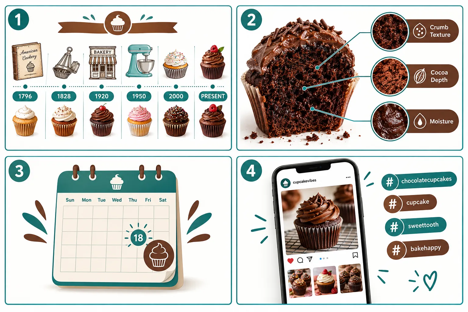 What Is October 18 Chocolate Cupcake Day?