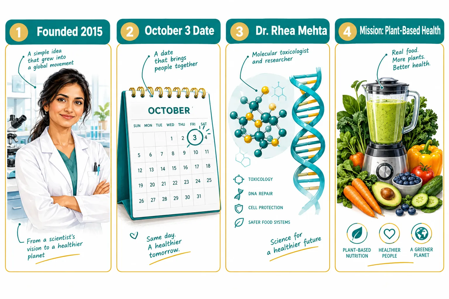 Why Is October 3 Global Smoothie Day? History and Origin
